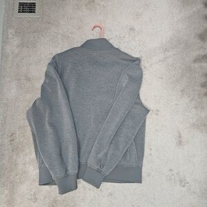 Express Gray Bomber Jacket